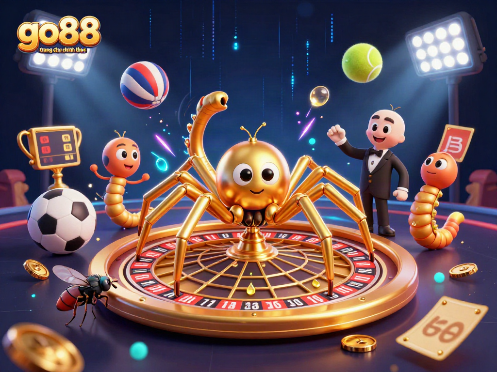 Engage with exciting gameplay at go88 trang chu chinh thuc, featuring a dynamic roulette wheel scene.