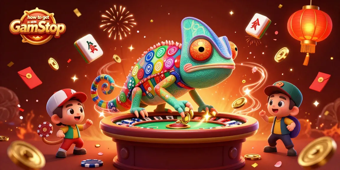 Engage with non-GamStop options through this vibrant casino scene showcasing how to get around GamStop.